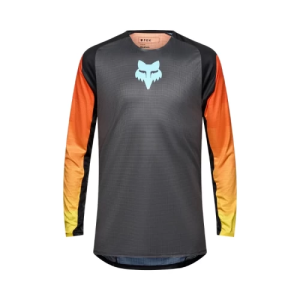 Fox MX-Flexair Grid póló, fekete/narancssárga