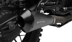 Megaphone Slip-on Mufflers Black, 5, nordicamoto.ro
