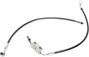 Extreme Response Front Dot Brake Line Kit For Abs Black, Chrome Oversize [+152 mm (6'')], 1, nordicamoto.ro