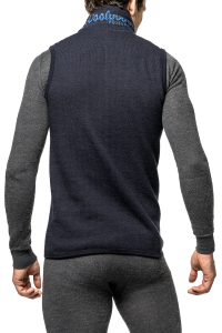 Woolpower Vest 400 Merino Mid layer Black, L, 3, nordicamoto.ro