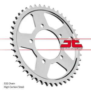 JT SPROCKETS hátsó lánckerék, természetes színű 