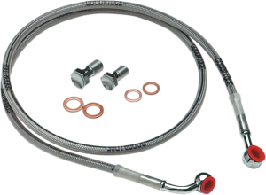 Brakeline Kit Stainless-steel Front H-d With Abs Stock +6(r) Oversize [+152 mm (6'')], 1, nordicamoto.ro