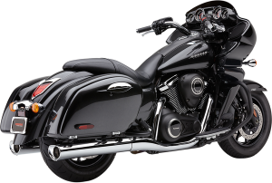 Tri-flo Slip-on Mufflers Chrome, 1, nordicamoto.ro