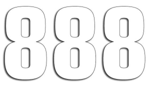 Two Series Numbers White, 3, nordicamoto.ro