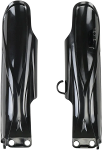 Yamaha villacső-védőburkolatok, fekete