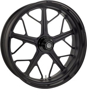 Hutch One-piece Aluminum Wheel Black, 1, nordicamoto.ro