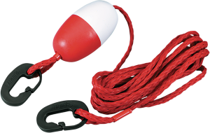 Deluxe 15' Emergency Tow Rope Black, Red, White 
