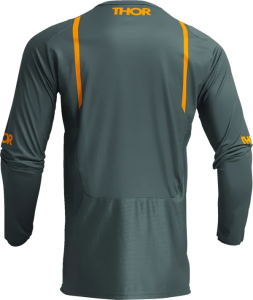 Tricou Thor Pulse Mono Gray/Yellow L, 2, nordicamoto.ro