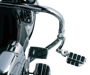 Longhorn Offset Dually Highway Pegs Silver