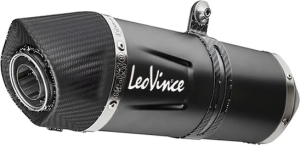 Lv One Evo Black Edition teljes kipufogórendszer, kerámiafekete, nordicamoto.ro