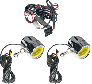 Probeam® Led Halo Fog Lights Chrome, 1, nordicamoto.ro