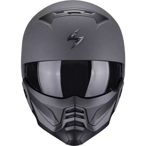 SCORPION EXO-COMBAT II GRAPHITE S motorkerékpár-sisak, sötét szürke, 3, nordicamoto.ro