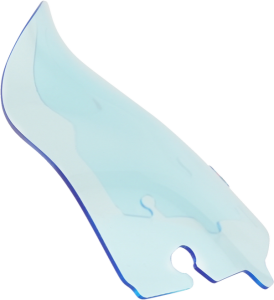 Kolor Flare Windshield Blue, 2, nordicamoto.ro