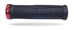 995 Atv Lock-on Grip Black, Red, 3, nordicamoto.ro