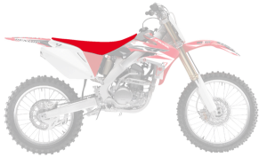Pyramid Seat Cover Red