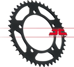 JT SPROCKETS Acél hátsó lánckerék, fekete, 3, nordicamoto.ro