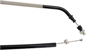 Fekete műanyag kuplungkábeltartó, fekete, +51 mm (2''), 2, nordicamoto.ro
