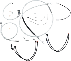 Sterling Chromite Ii® Designer Handlebar Installation Kit Silver, 2, nordicamoto.ro