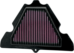 High-flow Air Filter Black, Red, 1, nordicamoto.ro