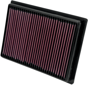High-flow Air Filter Black, Red, 1, nordicamoto.ro
