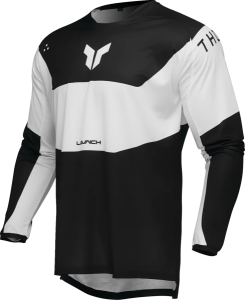 Enduro Thor Launchmode Storm fekete–fehér póló