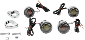 Custom Deuce-style Led Turn Signal Kit Chrome