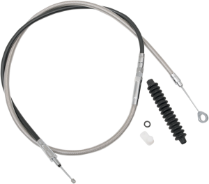 High-efficiency Braided Stainless Steel Clutch Cable Silver Standard, 1, nordicamoto.ro