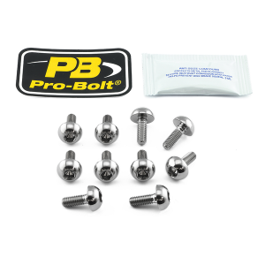 Brake Rotor Mounting Bolt Kit Silver, Titan, 2, nordicamoto.ro