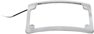 Led License Plate Frame White, 1, nordicamoto.ro