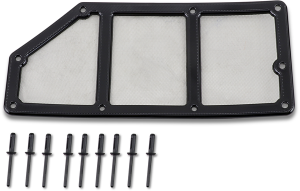 Hot Air Elimination Kit Black, 2, nordicamoto.ro