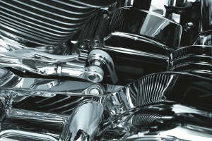 Transmission Shift Arm Cover Silver