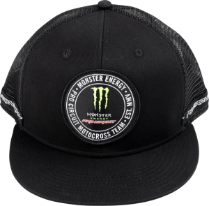Patch Snapback Hat Black 