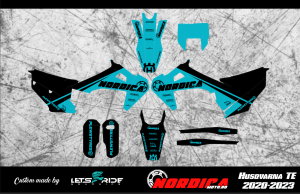 Kit stickere HUSQVARNA TE 2020-2023 Nordicamoto, 1, nordicamoto.ro