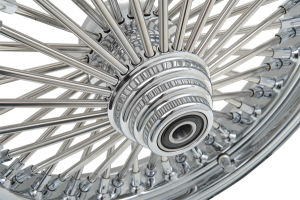 Fat Daddy 50-spoke Radial Laced Wheel Silver, 3, nordicamoto.ro