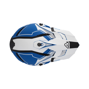 Casca Acerbis Profile 5 White/Blue, 2, nordicamoto.ro