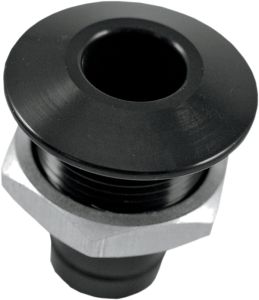 3/4(r) Bilge Fitting Black