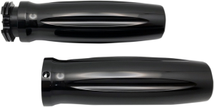 Black Billet Grips Black, 1, nordicamoto.ro