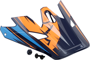 Visor Kt Sector Warp Nv/bl Blue, Orange ONE SIZE, 1, nordicamoto.ro