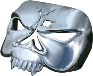Zombie Taillight Cover Chrome