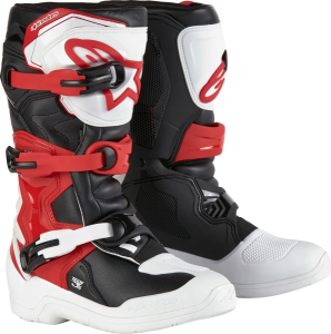 Alpinestars Tech 3s gyermekcsizma, fehér/fekete/piros