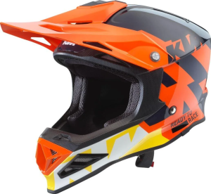 KTM Dynamic-FX gyermek sisak, kék/sárga/narancssárga, L/52, 1, nordicamoto.ro