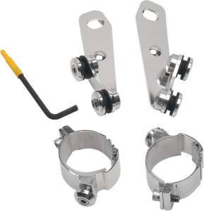 Custom Lower Deflector Mount Kit Silver