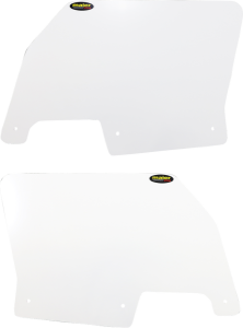 Replacement Number Plates White, 4, nordicamoto.ro