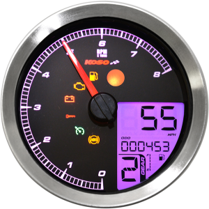 Hd-04 Speedometer/tachometer Black, 4, nordicamoto.ro