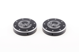 Fork Caps Black