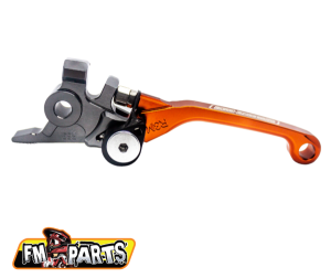 Fm-Parts gyártmányú narancssárga összecsukható kormánykészlet a 2015–2023-as KTM modellekhez, 2, nordicamoto.ro
