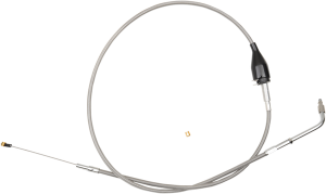 Stainless Braided Handlebar Idle Cable Silver 30, 1, nordicamoto.ro
