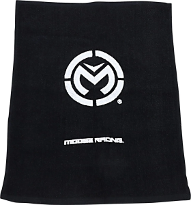 MOOSE RACING Moose Rally Towel Black, 1, nordicamoto.ro
