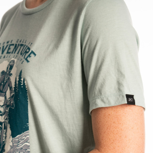 Tricou Dama Klim Adventure Tri-blend Dusty Blue - Deep Lagoon, 2, nordicamoto.ro