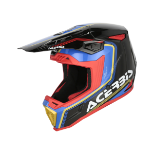 Acerbis Whoops Graphic sisak, fekete/kék, XS, 1, nordicamoto.ro